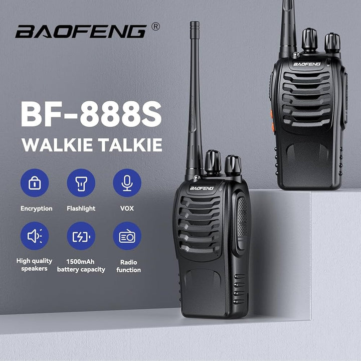 Radio Walkie BF-888S (Pack x 2)