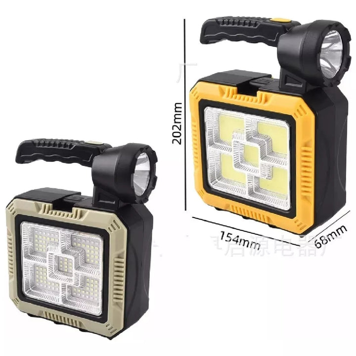 KIT 4 en 1 ( Linterna+Panel Solar+Power Bank+Caja de Herramientas )