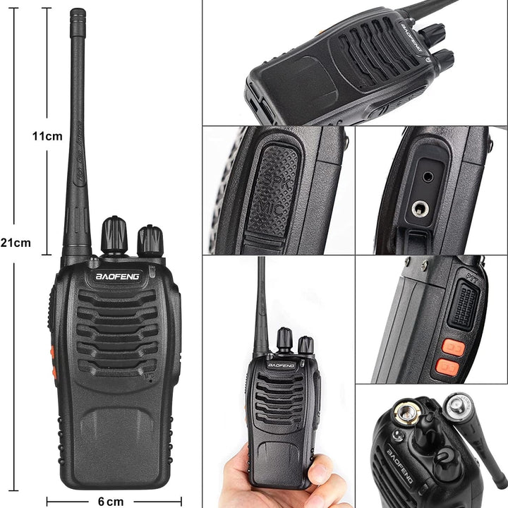 Radio Walkie BF-888S (Pack x 2)