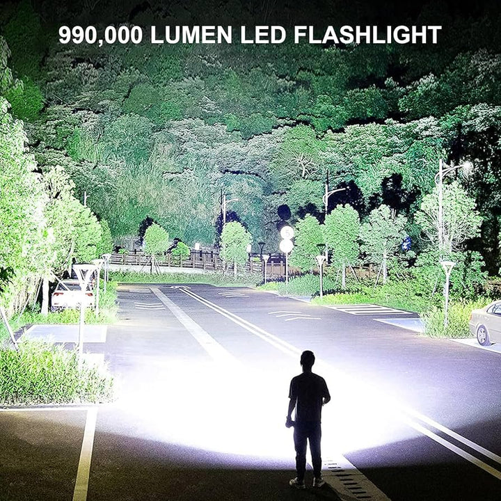Linterna LED  Super Potente (8 HORAS) Láser 5000