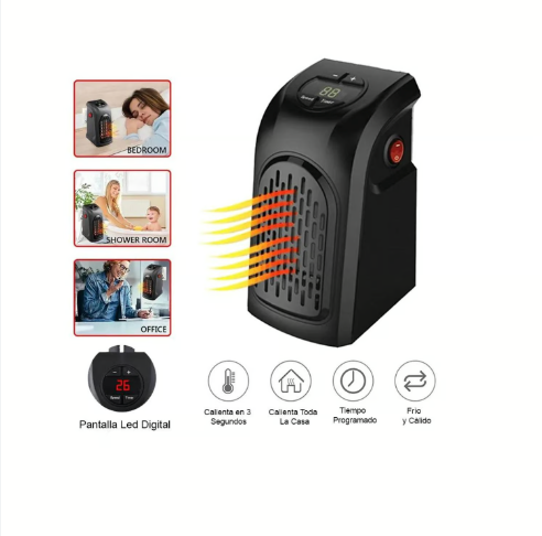 Calefactor Portátil Eléctrico