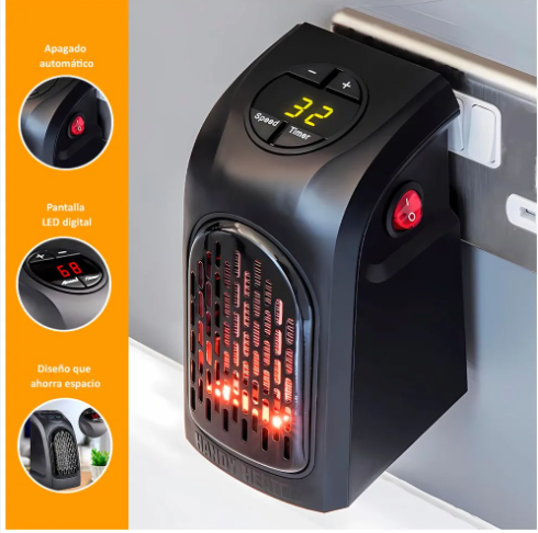 Calefactor Portátil Eléctrico