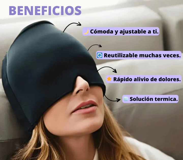Gorro para el Dolor de Cabeza y Migraña