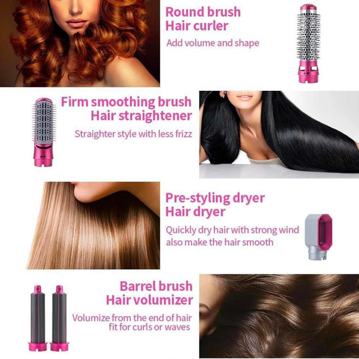 Secadora De Cabello 5 en 1