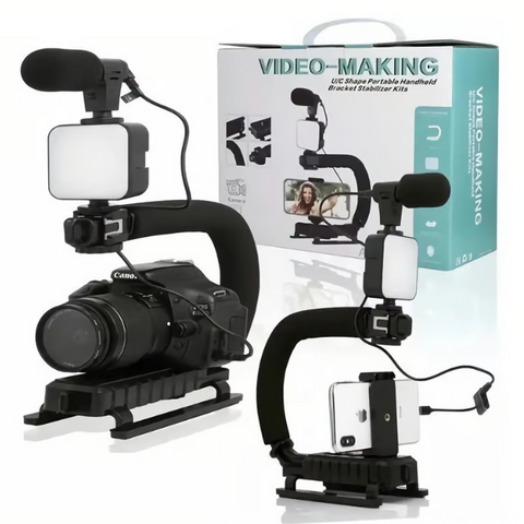 Kit Estabilizador Para Cámara y Celular