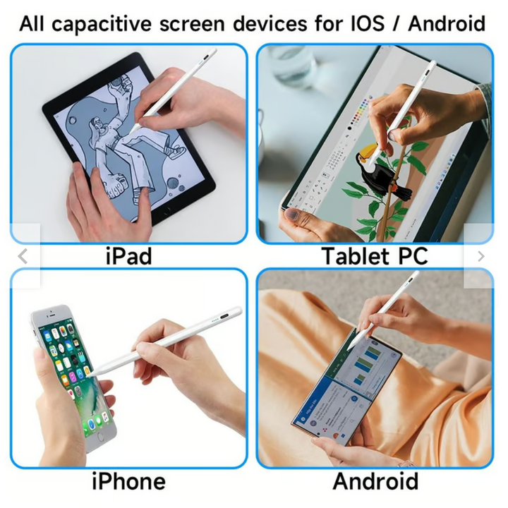 LÁPIZ ÓPTICO UNIVERSAL PARA TABLET, IPAD Y CELULARES