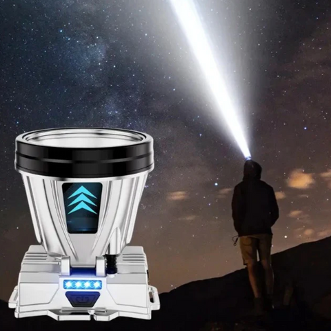 Linterna de Cabeza Titanio 2000 (Recargable)