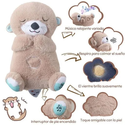 Peluche nutria que respira- Musical