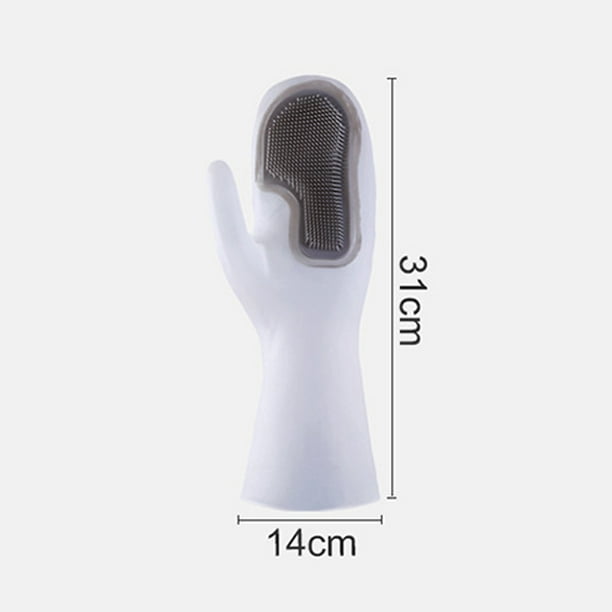 Guantes para lavar con Esponja